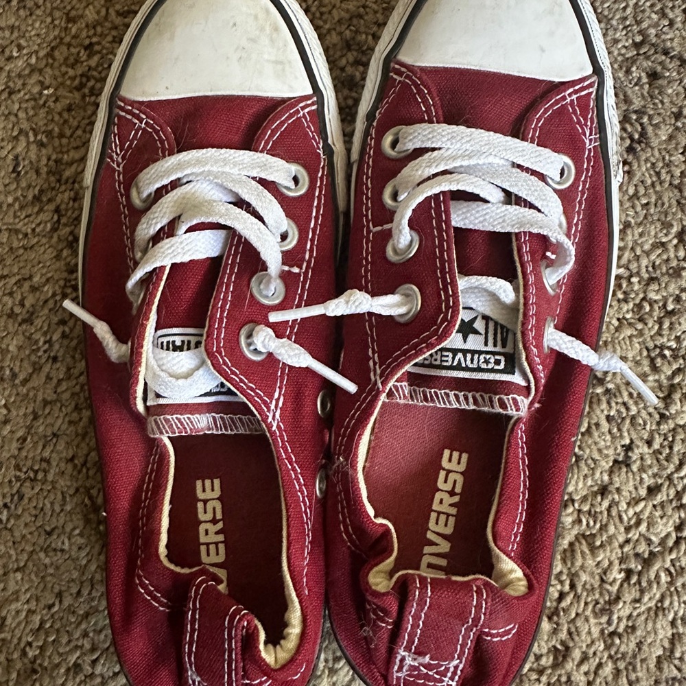 Converse Red Sneakers